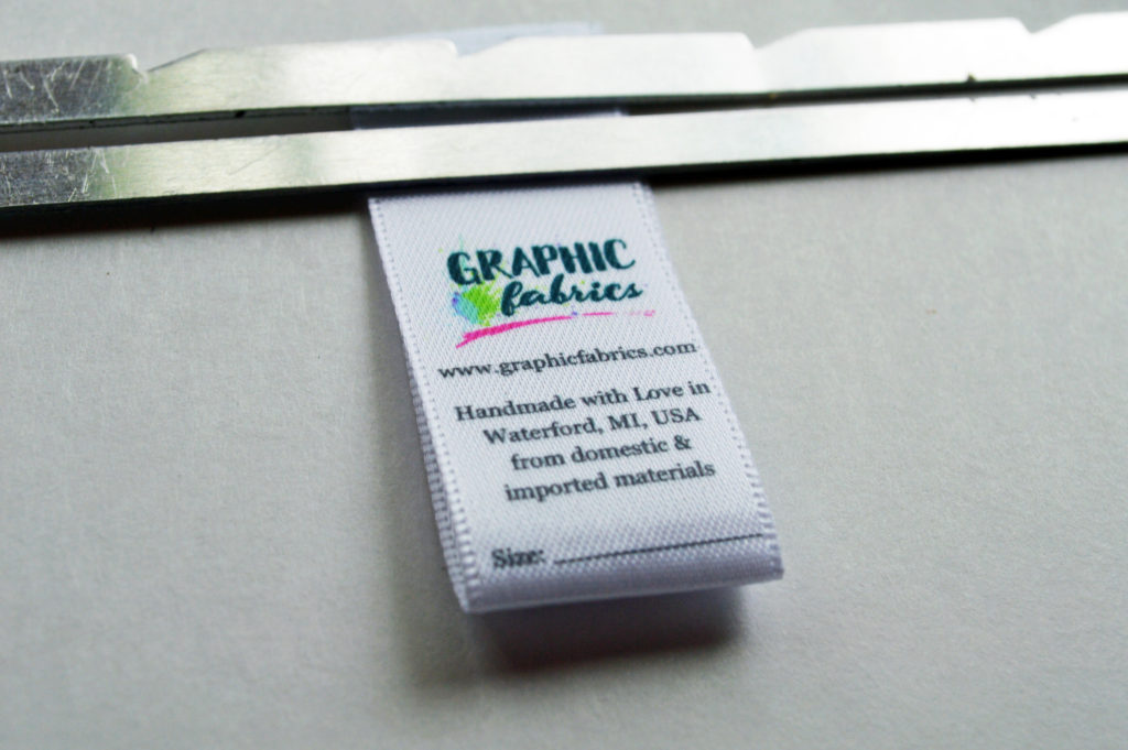 Fold Over Labels Full Color Graphic Fabrics Fold Over Labels Full Color Graphic Fabrics