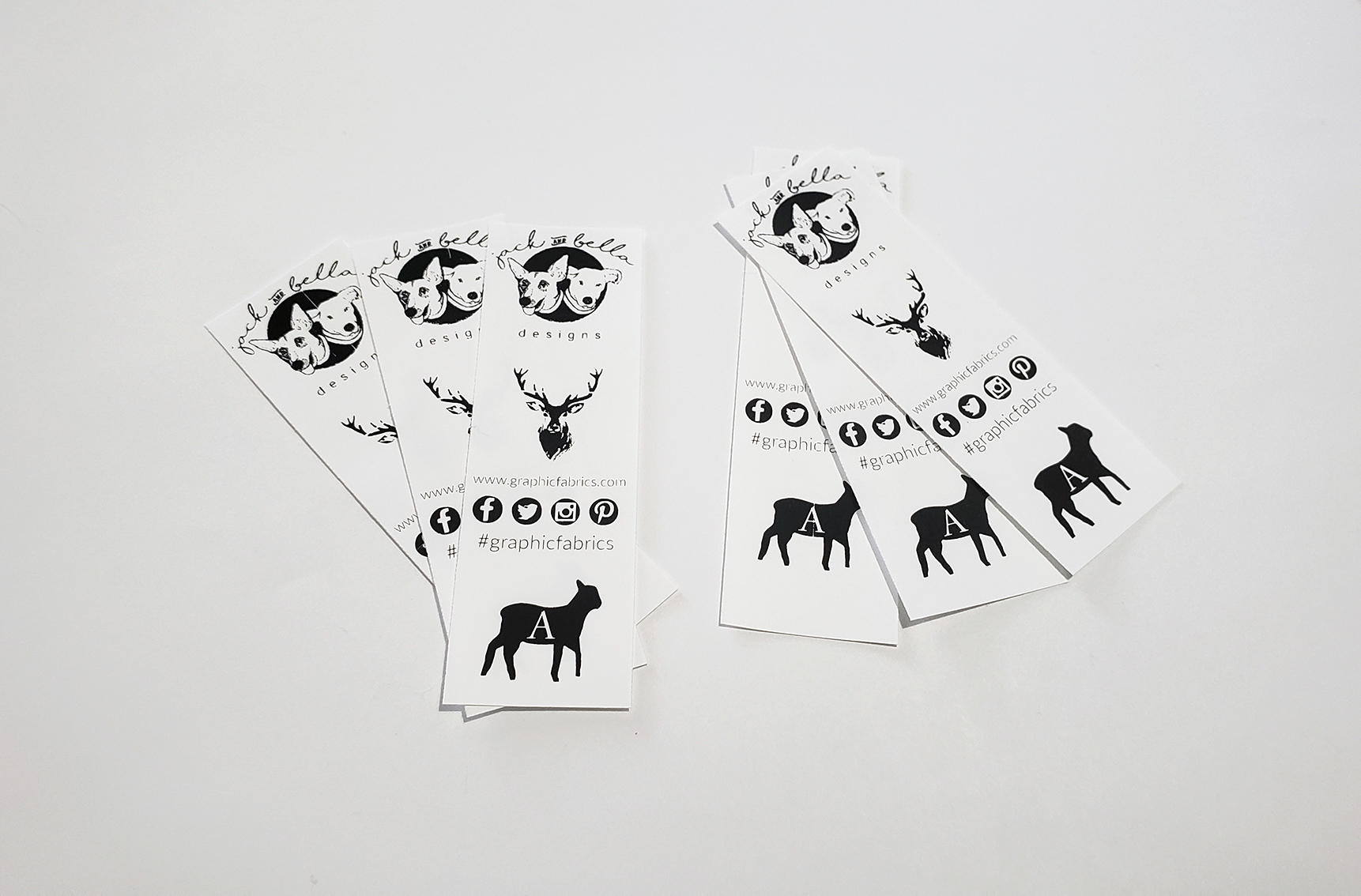 thermal printed care labels