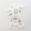 thermal printed care labels