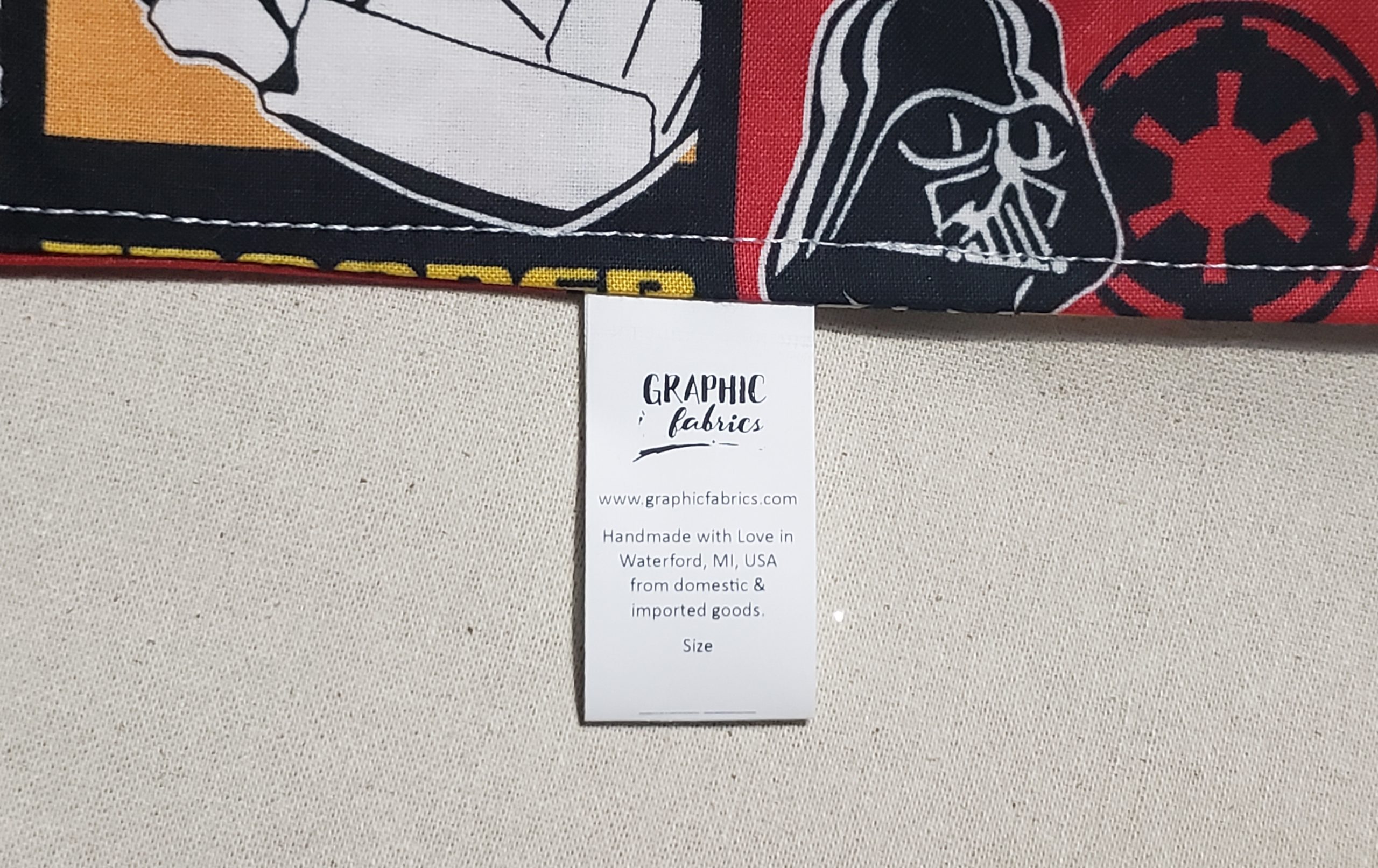 fold over in thermal printed label