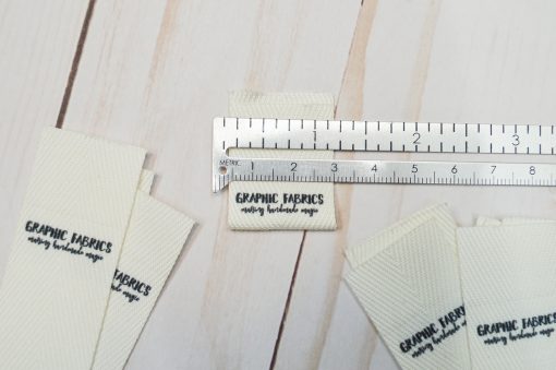 Custom Printed Twill Tape Labels